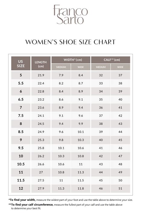 women's franco sarto shoes|franco sarto size chart.